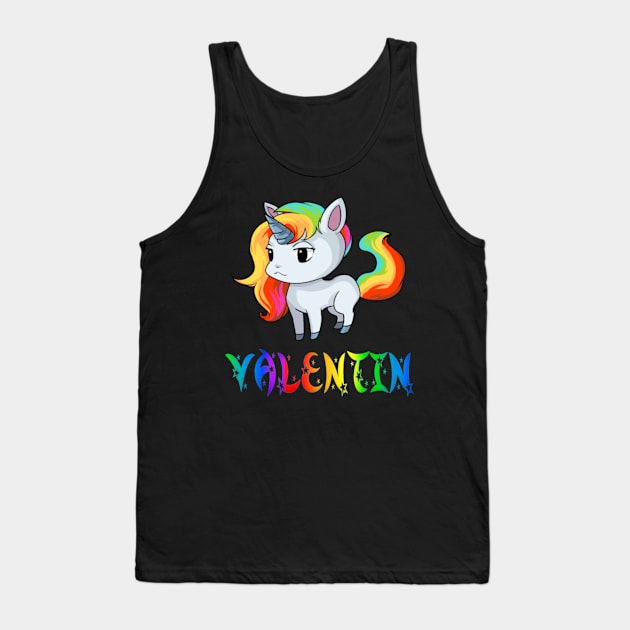 Valentin Unicorn Tank Top by Xizin Gao